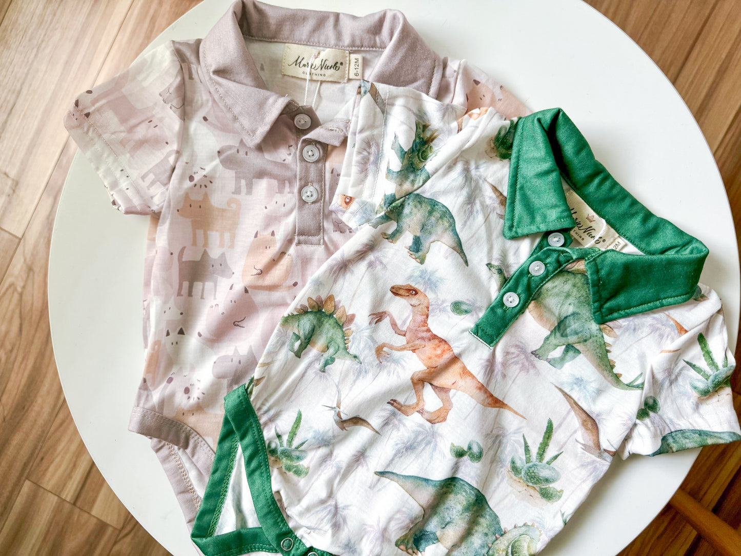 Dino Polo Romper