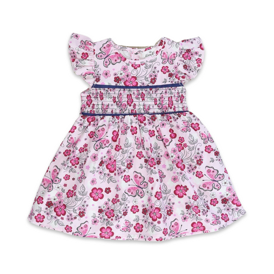 Butterfly Smocked Dress